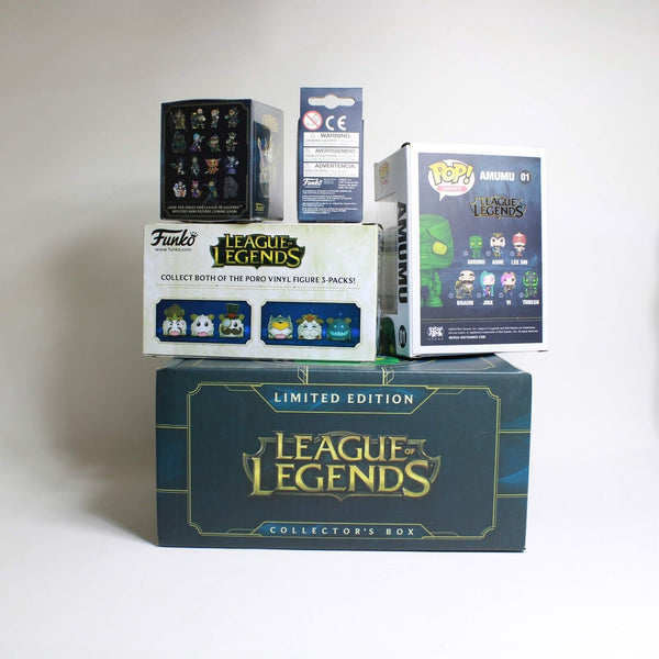 Funko Pop League of Legends Amumu #1 Collector's Box Limited Edition Gamestop Ex