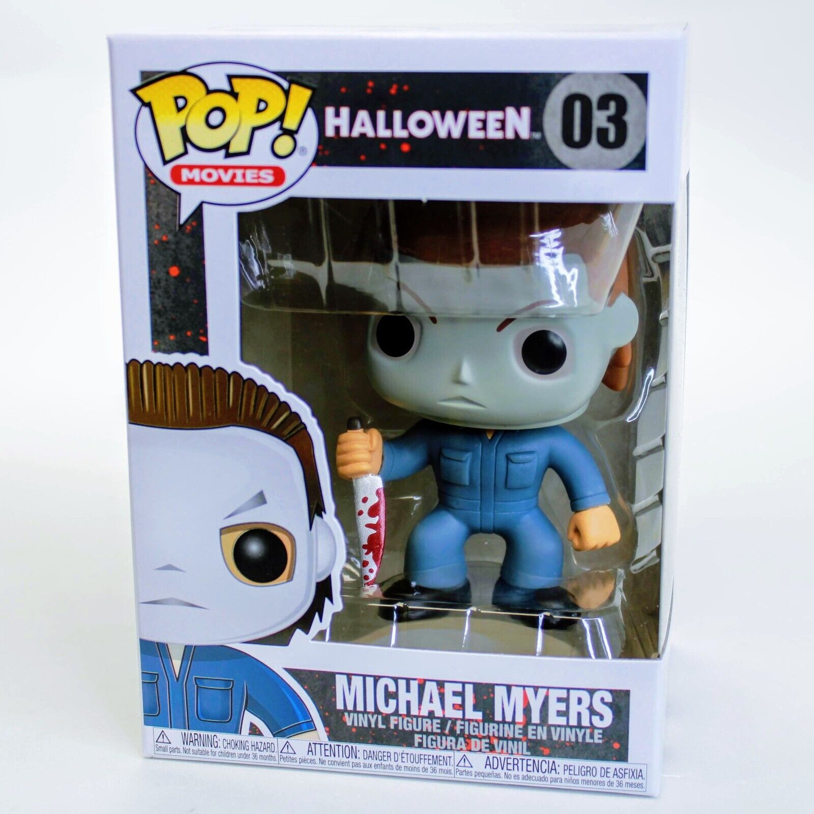 Funko Pop Terror Michael Myers Black Light E. Earth Exclusive