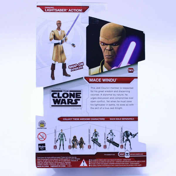 Star Wars - The Clone Wars - Mace Windu CW06 w/ Armor