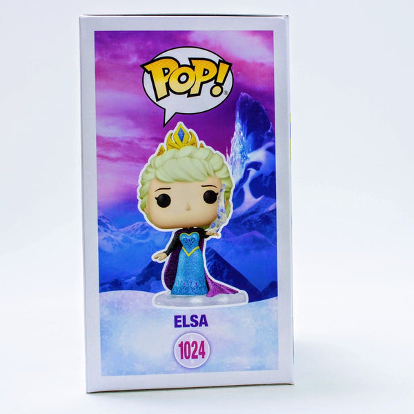 Funko Pop Disney Frozen Elsa - Diamond Glitter Pop Figure EE Exclusive #1024