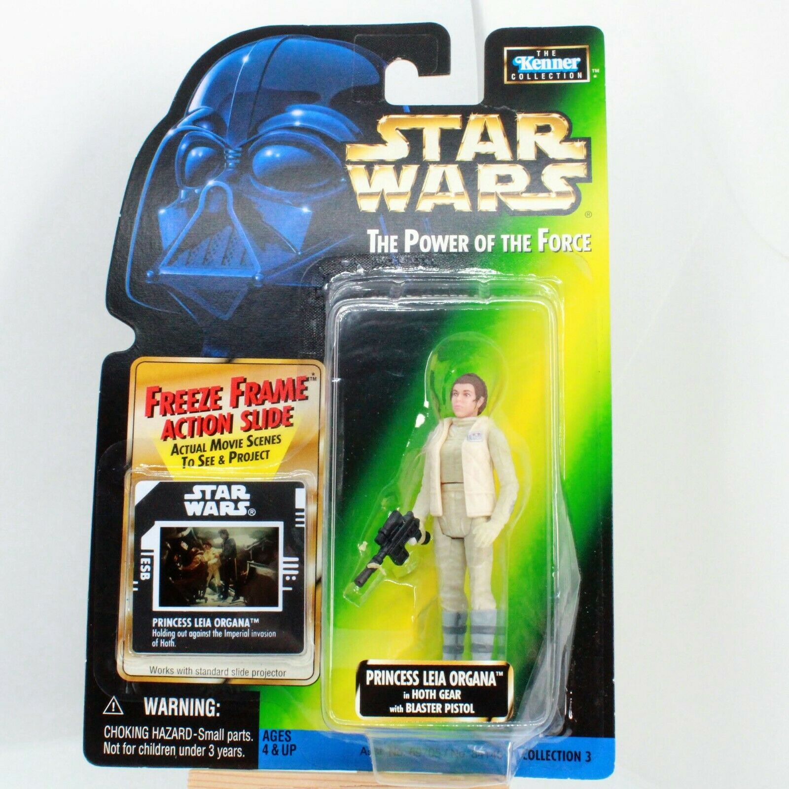 Star Wars Power of the Force Princess Leia Organa Hoth - Freeze Frame Figure