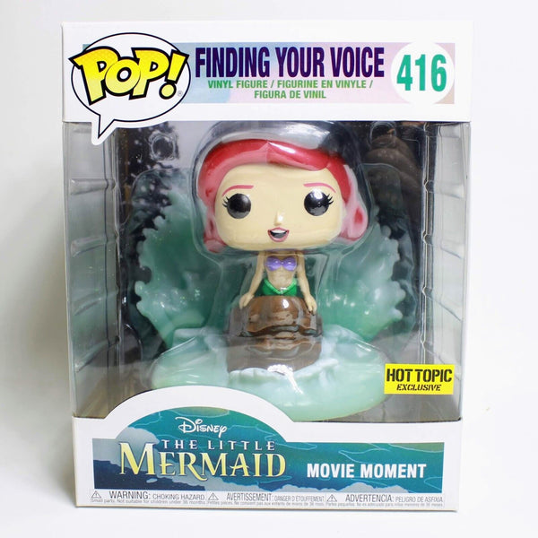 Funko Pop Disney The Little Mermaid Ariel Finding Your Voice Hot Topic Exc # 416