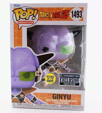 Funko Pop Dragon Ball Z Ginyu Force - Captain Ginyu - GITD EE Exclusive # 1493