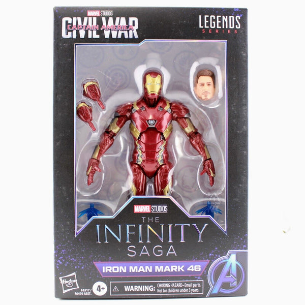 Marvel Legends Avengers Infinity Saga Iron Man Mark 46 - Figure 6" - Civil War