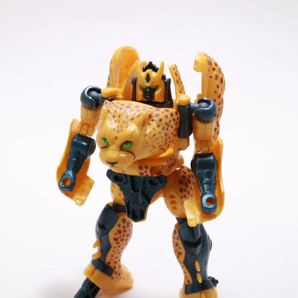 Transformers Beast Wars Cheetor - 1999 Deluxe Fox Kids Brown Spots - Complete