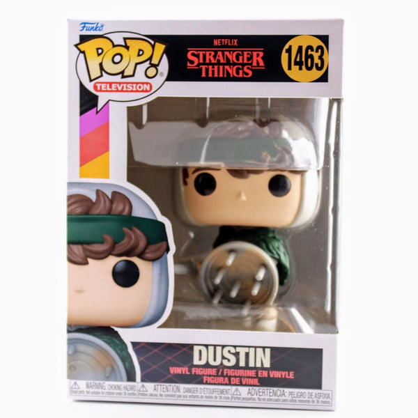 Funko Pop Stranger Things Season 4 Finale Dustin with Shield Vinyl Figure #1463