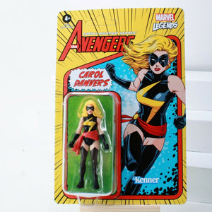 Marvel Legends Retro Collection Carol Danvers - 3.75" Action Figure Kenner