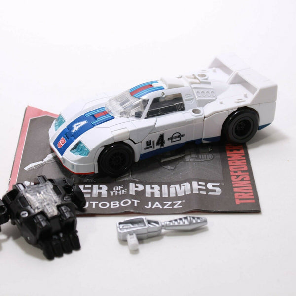 Transformers Power of the Primes Autobot Jazz Deluxe Class 100% Complete