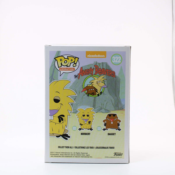 Funko Pop Nickelodeon Norbert - The Angry Beavers - Vinyl Figure # 322