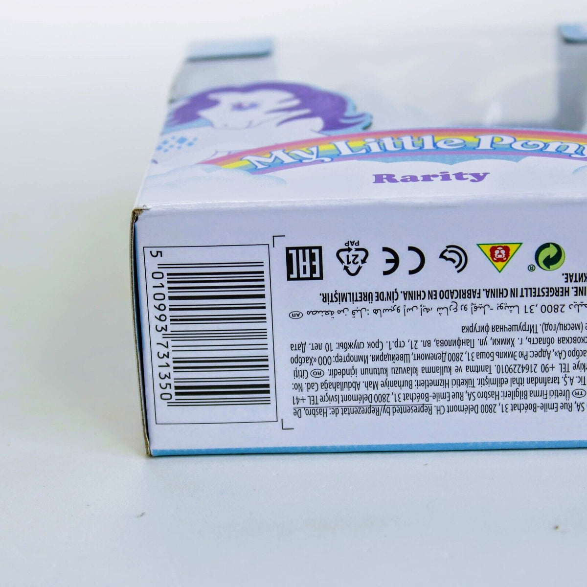 My Little Pony Rarity - Retro Rainbow Ponies Hasbro G1 Packaging Figur ...