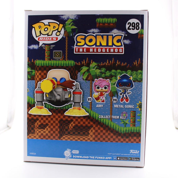 Funko Pop Sonic the Hedgehog Pop Rides - Dr. Eggman Deluxe #298 Doctor Robotnik