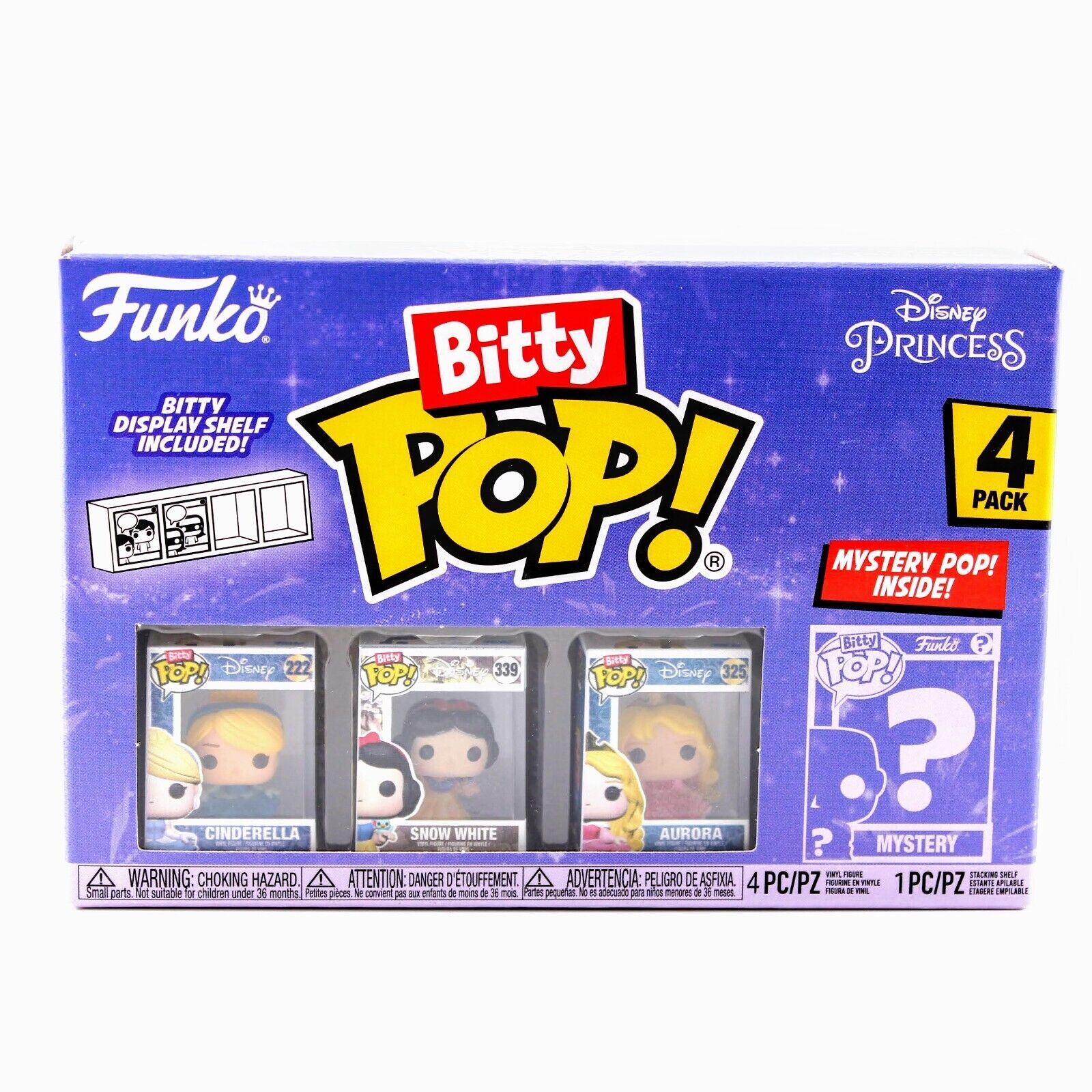 Buy Bitty Pop! Disney Princess 4-Pack Series 4 at Funko.
