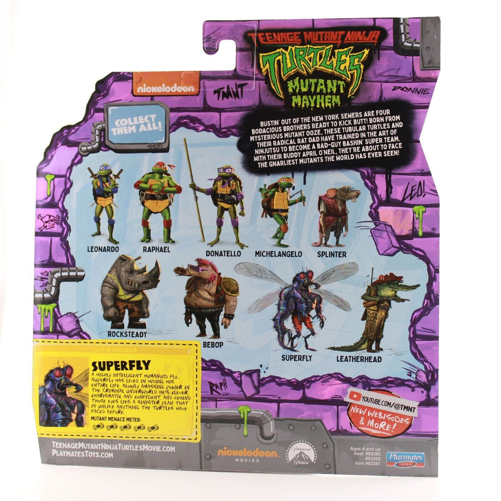 Teenage Mutant Ninja Turtles: Mutant Mayhem Movie Turtles Basic Figure Asst.