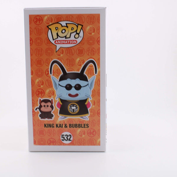 Funko Pop Dragon Ball Z - King Kai & Bubbles Anime Vinyl Figure # 532