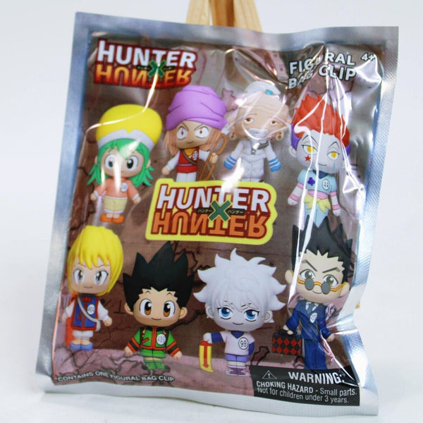 Hunter x Hunter Anime 3D Figural Foam Bag Clip Series 1 Blind Bag Pack Keychain