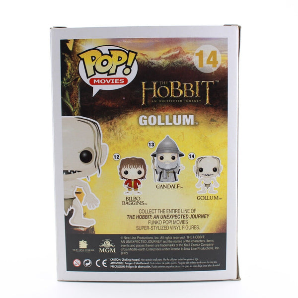 Funko Pop Movies Gollum - Hobbit Unexpected Journey Vaulted Vinyl Figure #14