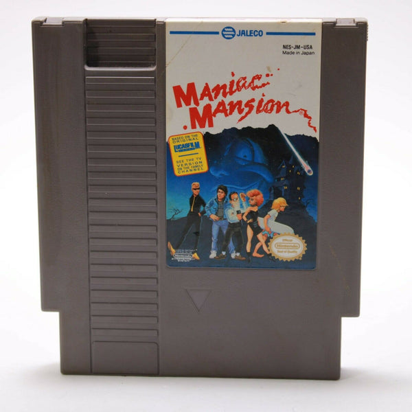 Nintendo NES - Maniac Mansion - Cleaned, Tested & Working