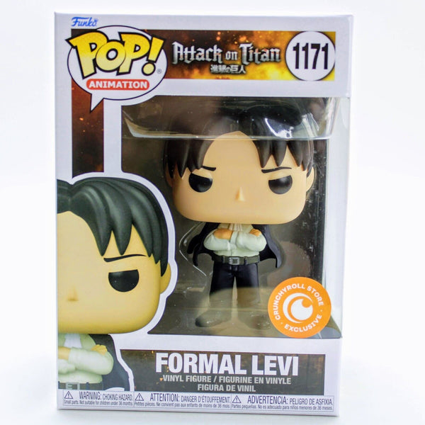 Funko Pop! Attack on Titan Formal Levi Crunchyroll Exclusive Figure # 1171