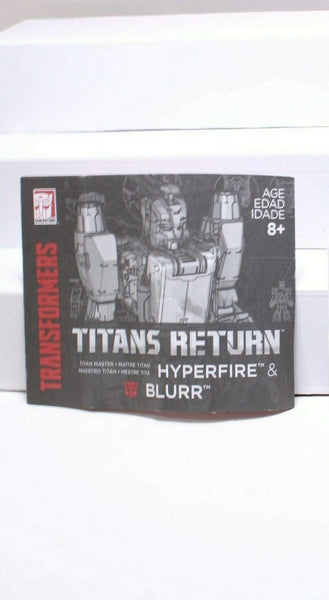Transformers Titans Return Blurr - Deluxe Class Figure 100% Complete