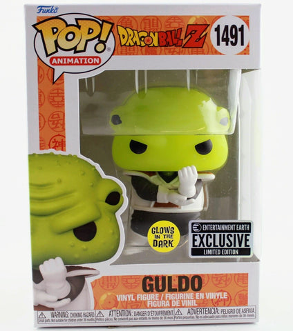 Funko Pop Dragon Ball Z Ginyu Force - Guldo - GITD EE Exclusive # 1491