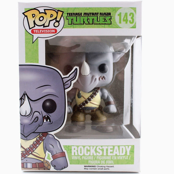 Funko Pop Vinyl: Teenage Mutant Ninja Turtles Rocksteady TMNT Vinyl Figure #143