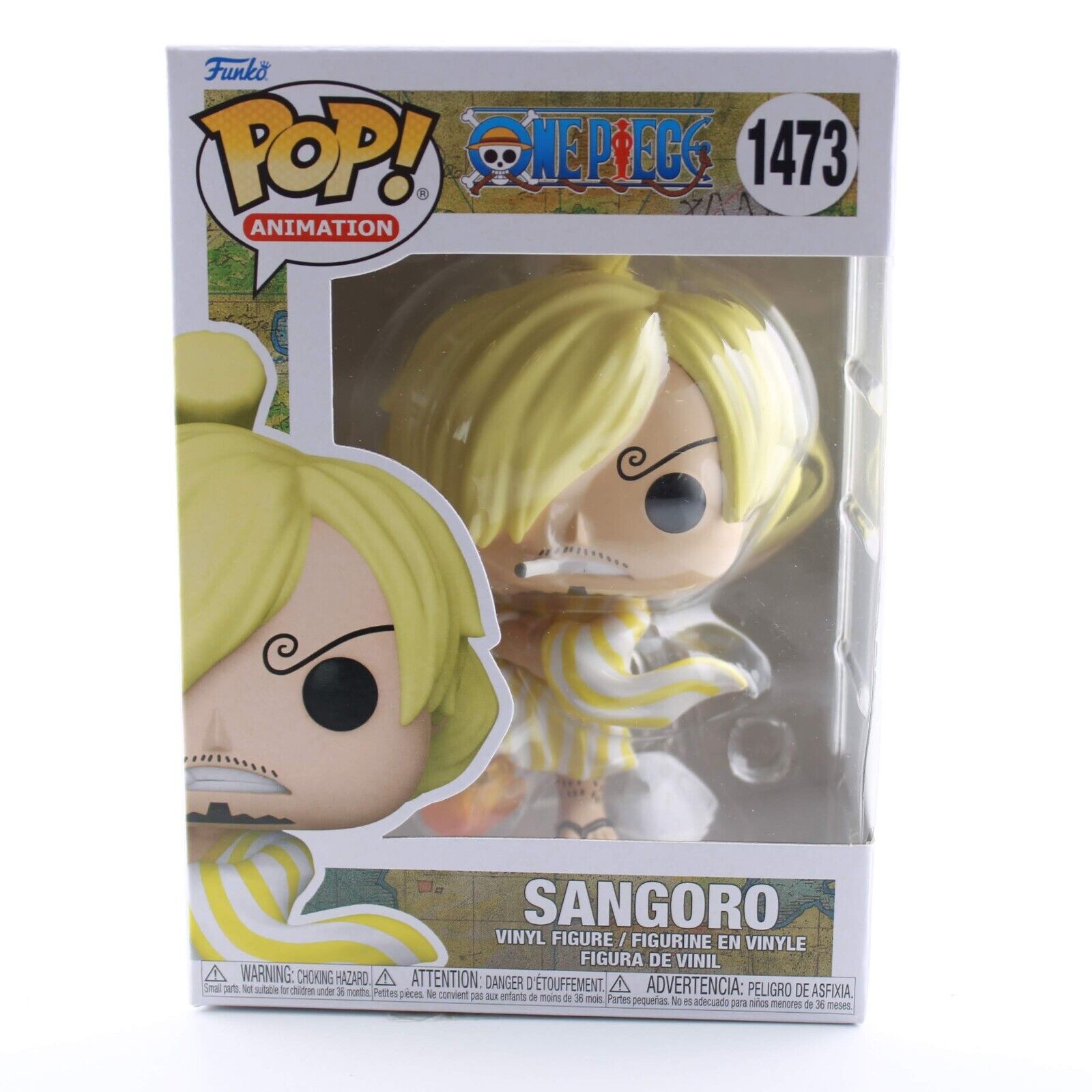 Funko Pop One Piece Anime S7 Sangoro / Sanji Vinyl Figure # 1473
