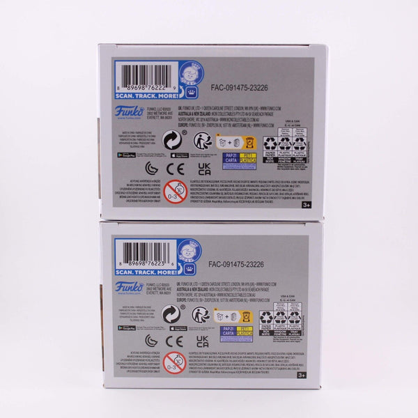 Funko Pop Nightmare Before Christmas Jack & Sally Chocolate Valentines Day Set