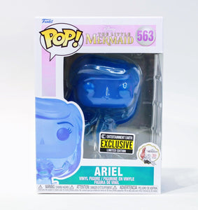 Funko Pop! Disney - The Little Mermaid - Ariel ( Blue Translucent ) Figure # 563