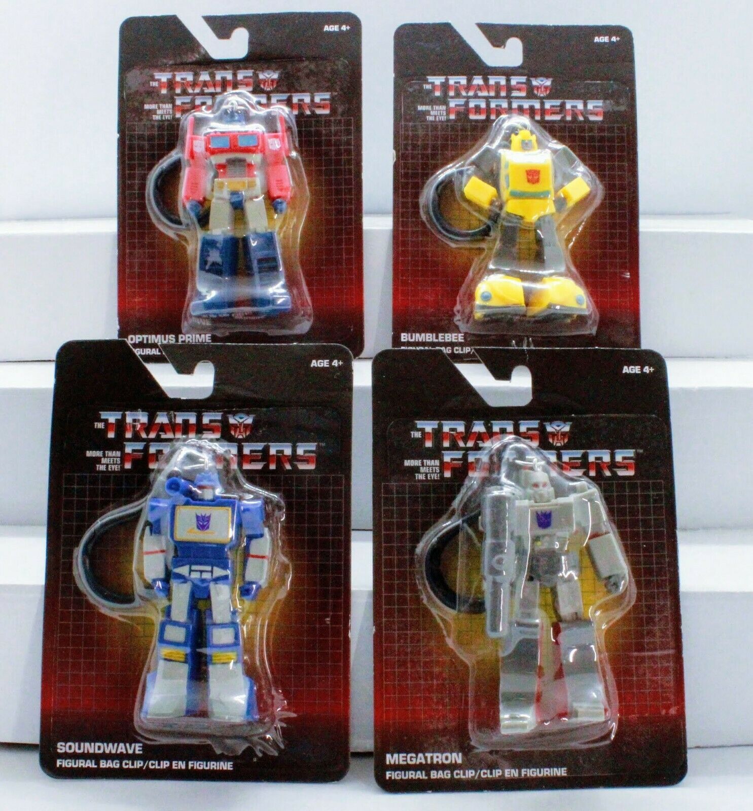 Optimus Prime & Bumblebee Transformers Keychain Figures