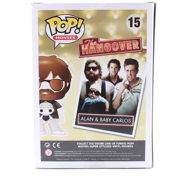 Funko Pop Movies The Hangover Alan and Baby Carlos Vaulted #15