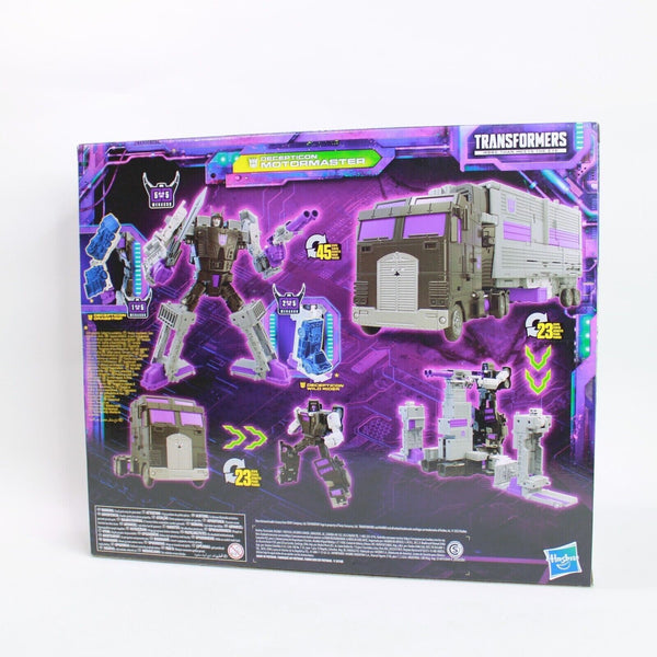 Transformers Legacy Decepticon Motormaster Commander 13 in Action Figure Menasor