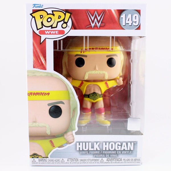 WWE Hulkamania Hulk Hogan with Belt Funko Pop! Vinyl Figure #149