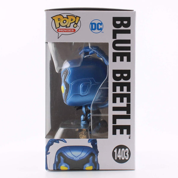 Funko Pop DC Comics Blue Beetle Blue Beetle Vinyl Figure With Pop Protector