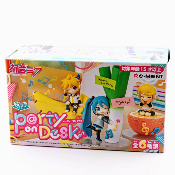 RE-MENT Hatsune Miku Series DesQ Party on Desk - Blind Box Receive 1 of 6 Styles