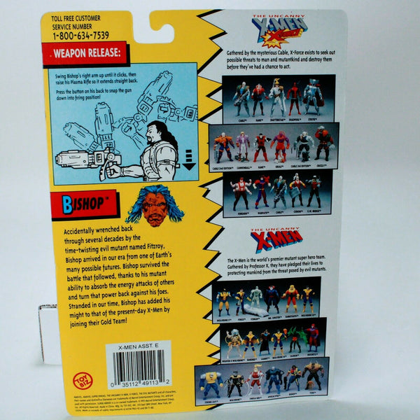 X-Men Marvel Comics Bishop w/ Weapon - Vintage Toybiz 4.75" Action Figure