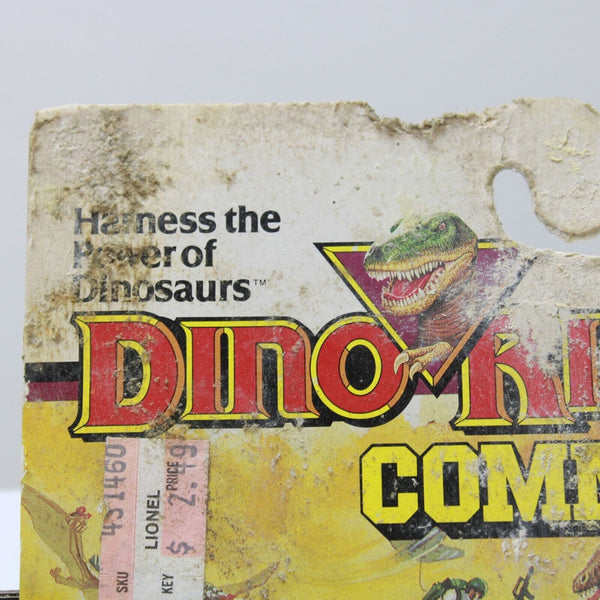 Dino Riders - Commando - Bomba figure sealed on card - TYCO