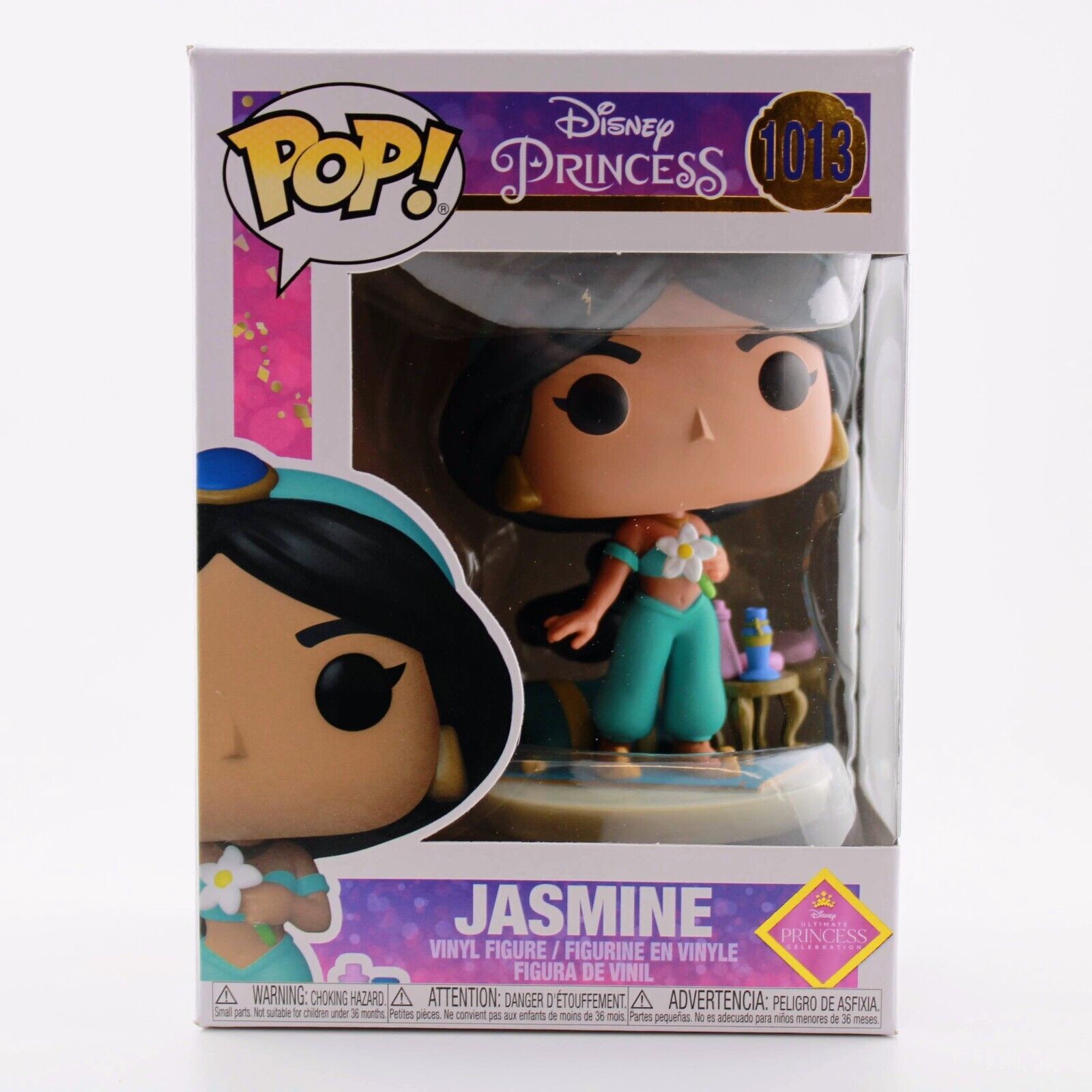 Funko Pop Ultimate Disney Princess Jasmine - Aladdin Vinyl Figure #1013