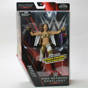 Mattel WWE Elite Bayley Network Spotlight figure NXT W/ Streamers Action Figure