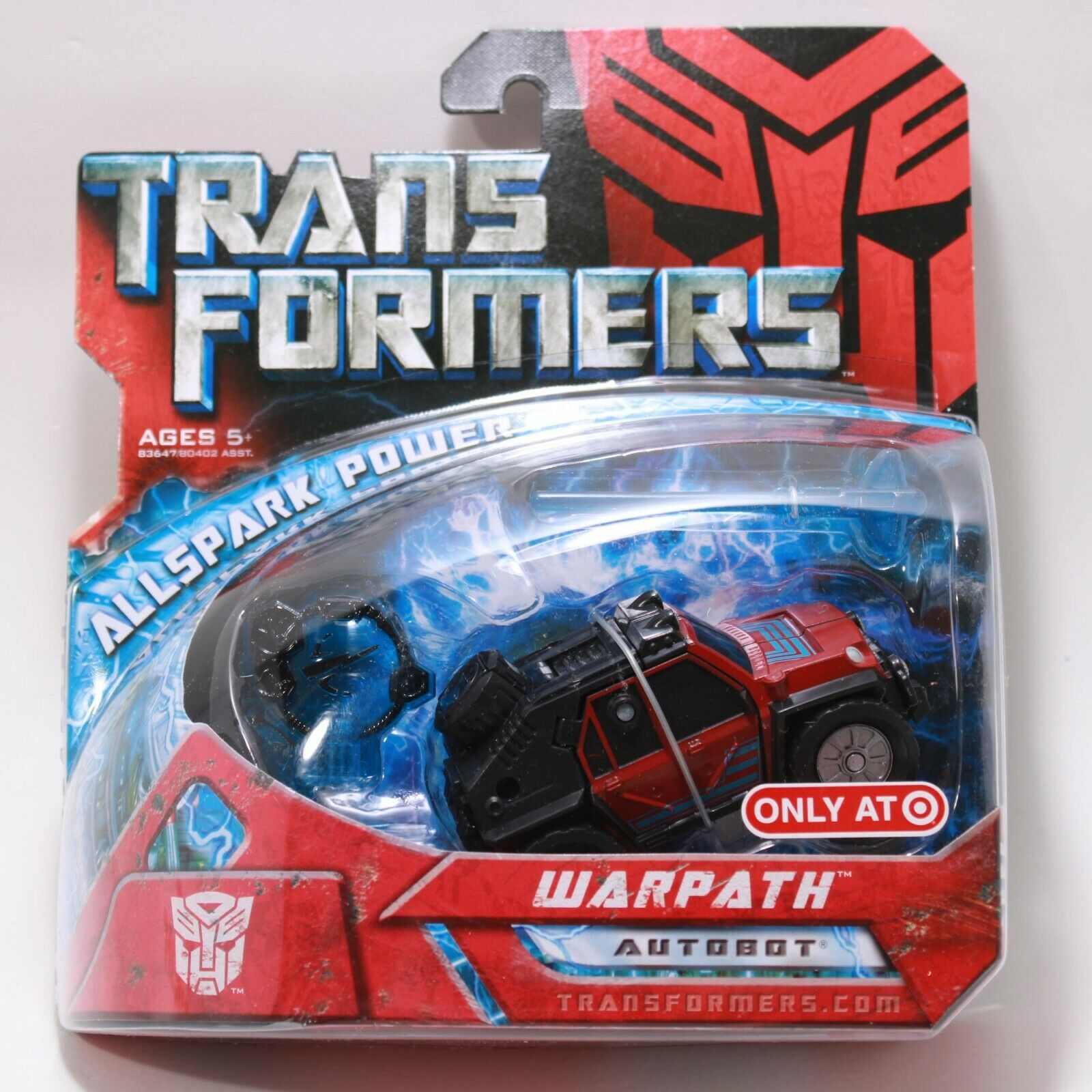 Transformers Movie 1 Warpath - Scout Class Target Exclusive 4 in. Action Figure