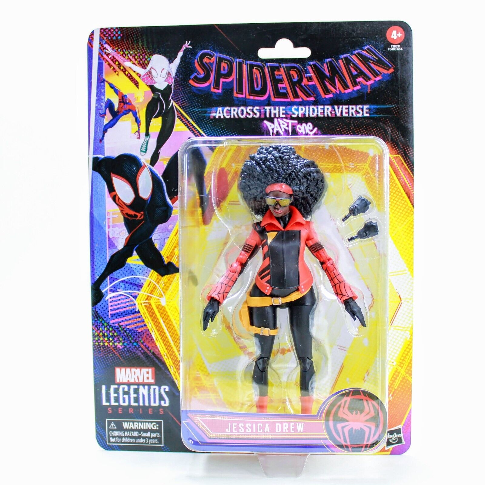 Marvel Legends Spider-Man Jessica Drew - Across The Spider-Verse Part 6" Figure