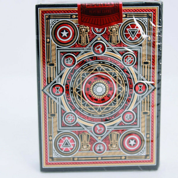 Marvel Avengers Red Ed. Playing Cards Deck - Theory 11 - Magic Tricks & Poker