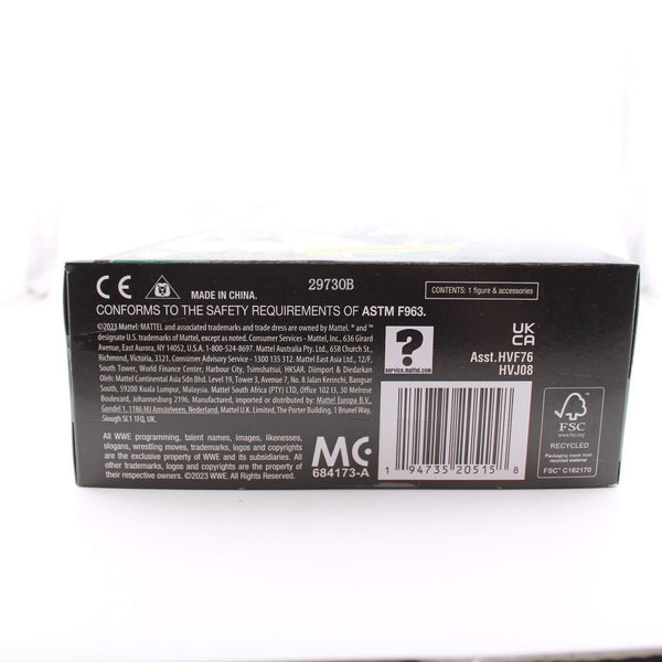 WWE Elite Wrestlemania The Rock w/ Belt - Mattel Toy Wrestling Figure Nicholas