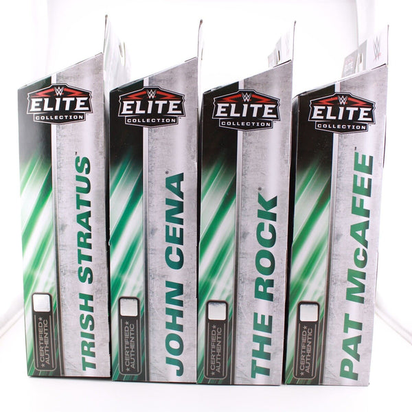 WWE Elite Wrestlemania Complete Set of 4 - Mattel Toy Wrestling Figure Nicholas