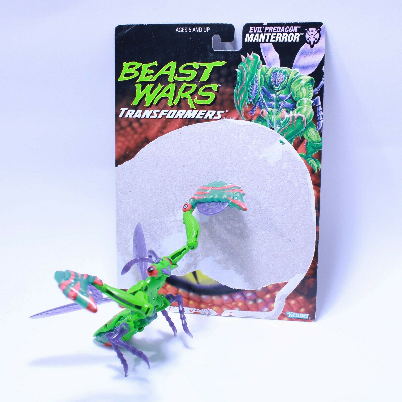 Transformers Beast Wars Manterror - Deluxe Class Figure 100% Complete