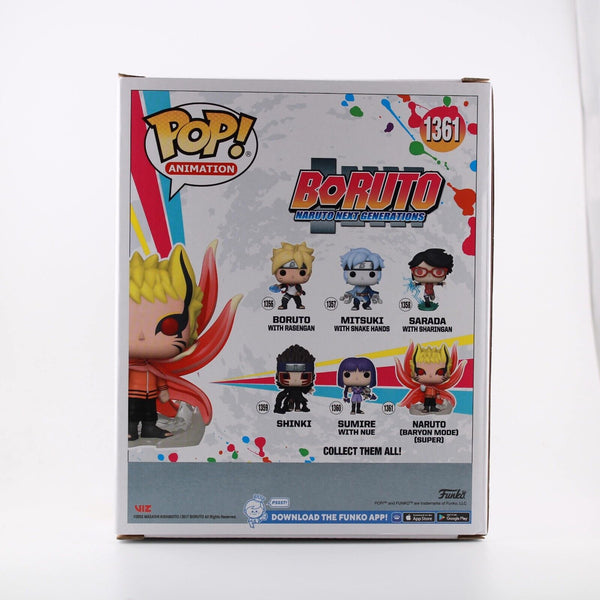 Funko Pop Boruto Naruto - Baryon Mode - Super GITD 6" Figure AAA Anime Exclusive