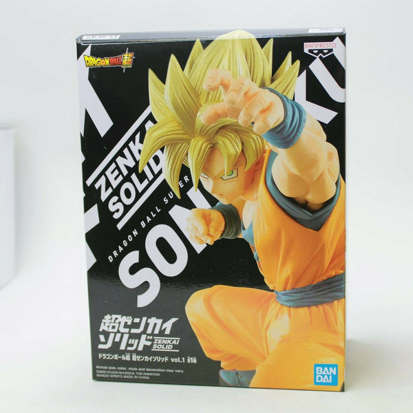 Dragon Ball Z Super Saiyan Goku Vol. 1 Super Zenkai Solid Figure Statue