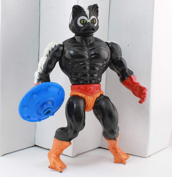 Stinkor with Shield 1981 - Vintage Action Figure - He-Man MOTU