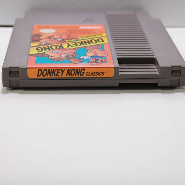 Nintendo NES Game with Manual - Donkey Kong Classics - Cleaned, Tested & Working