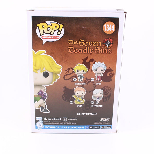 Funko Pop The Seven Deadly Sins Meliodas Demon Mode PX Exclusive # 1344