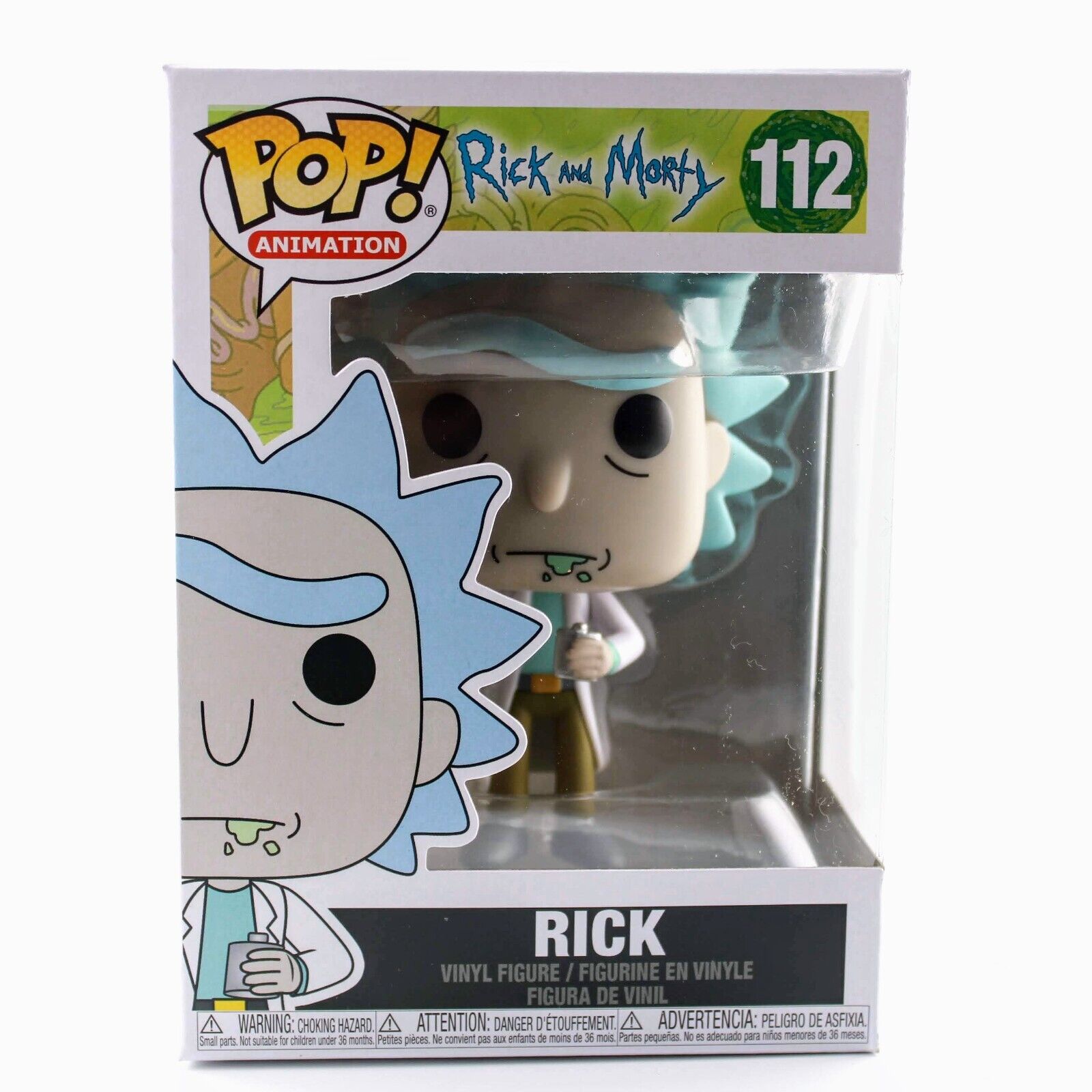 Funko Pop Animation Rick and Morty - Rick - Vinyl Figure #112